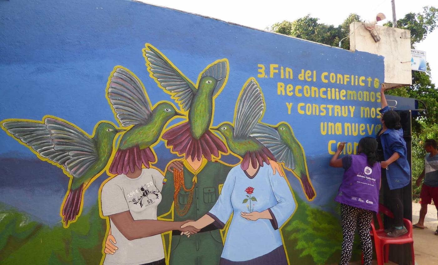 Kolumbia yrittää saada aikaan rauhaa ja sovintoa pitkän ja verisen sisällissodan jälkeen. Kuva: YK-kuva/Cristina Domínguez.